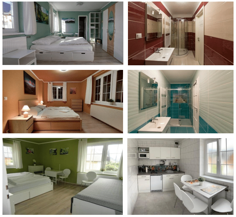 Képek az apartmanokról
