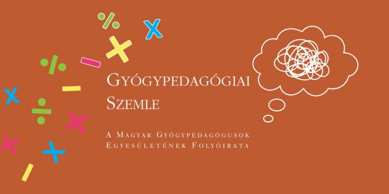 Gyógypedagógiai Szemle