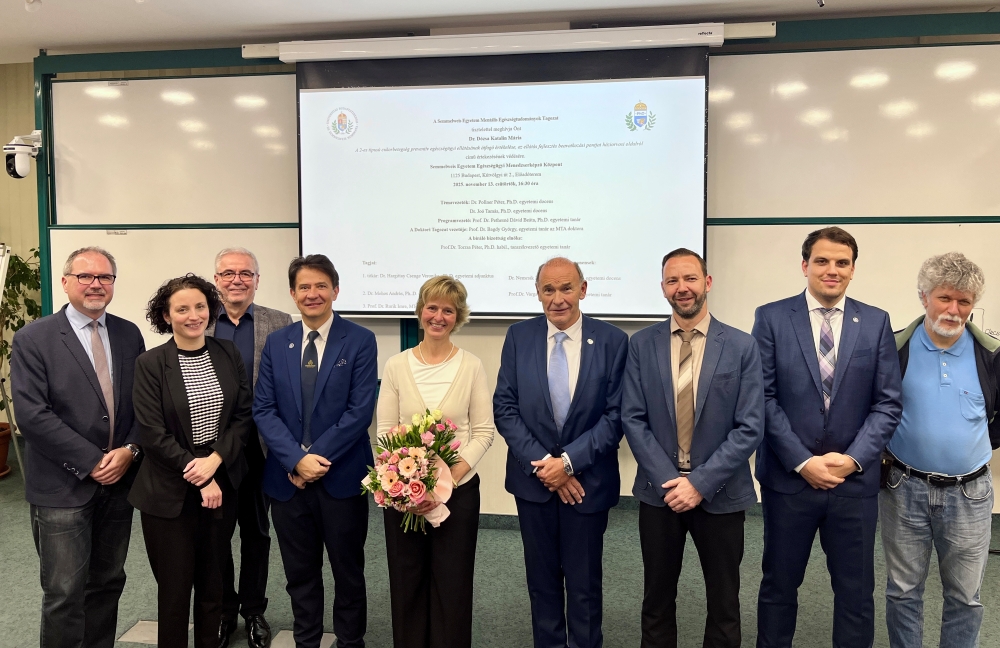 Dr. Dózsa Katalin Mária doktori védése