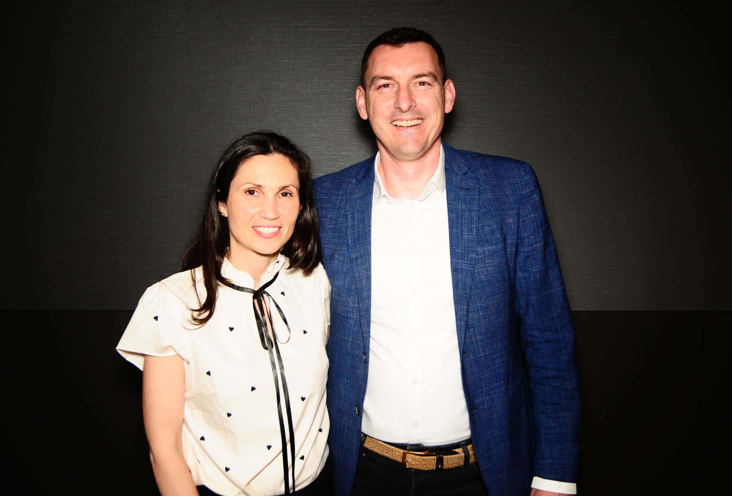 Peter Pažitný és Daniela Kandilaki