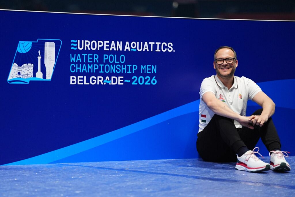 Tarjányi Zoltán az EB-n.