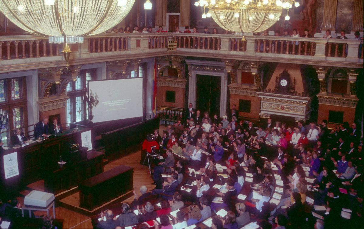 Az első Konduktív Világkonferencia Budapesten 1990